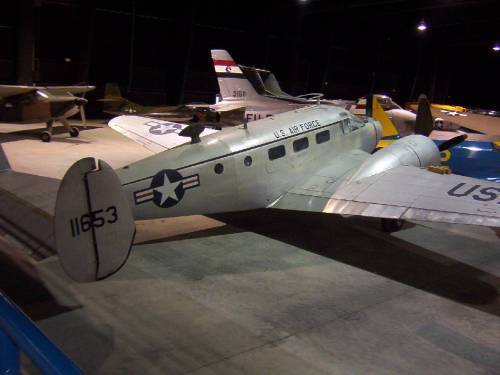 Beech Aircraft designed and built as the civilian D-18, this twin engine probably had more missions and variations than any other plane in the Navy and USAAC inventory in World War II.