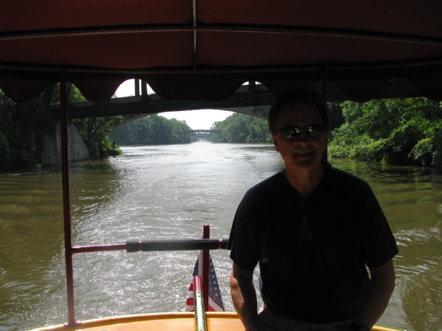 Just after crossing Genesee River on Erie Canal westbound.