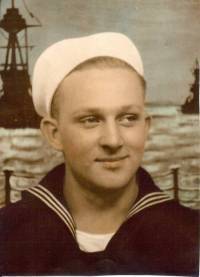 Gunner's Mate U.S. Navy as he appeared in Navy ID in August 1942