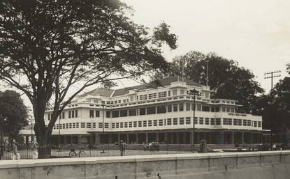 Hotel des Indes in Batavia, Java, in 1942