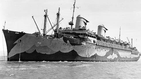 USS West Point (AP-23) ex SS America
